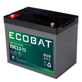 Ecobat Deep Cycle AGM Batterij 75Ah